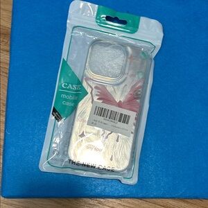 Butterfly Design Mobile Case - Pink